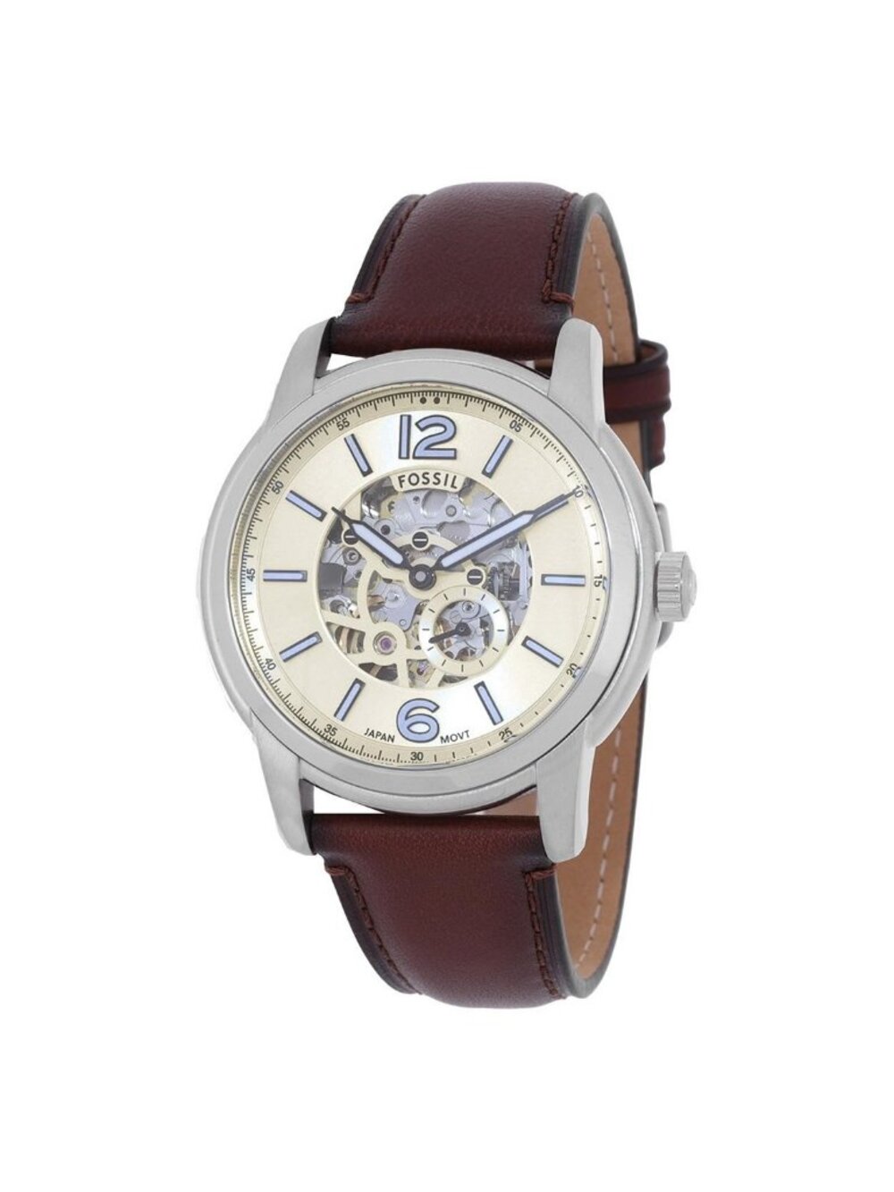 NWT Fossil Heritage Automatic Cream Dial Men's Watch